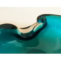 Murano Italy glazen asbak